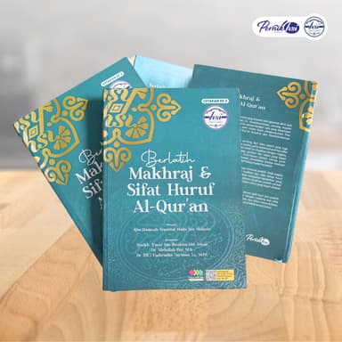 Cover Buku Berlatih Makhraj dan Sifat Huruf Al-Qur'an